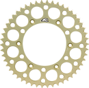 RENTHAL Rear Sprocket - Aluminum - 49 Tooth - Hard Anodized 224U-520-49GPHA