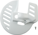 UFO Front Disc Cover - CR White - Honda - CR 125/250R/500R HO02661