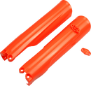 UFO Neon Orange Fork Tube Protectors - Part Number KT05014