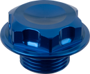MOOSE OFFROAD Steering Stem Nut - Blue C23-5241L