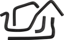 MOOSE OFFROAD Replacement Radiator Hose Kit - Black - Polaris Sportsman 400/500 100-2011-PU