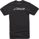 ALPINESTARS Ride 3.0 T-Shirt - Black/White - 2XL 12327220010202X