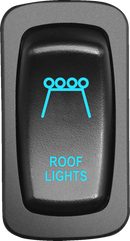 MOOSE OFFROAD Switch - Roof Light - Blue RFL-CAR-B