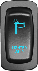 MOOSE OFFROAD Switch - Whip Light - Blue WHP-CAR-B