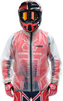 MOOSE OFFROAD Rain Jacket - Clear - 3XL 2854-0376