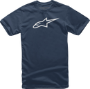 ALPINESTARS Ageless T-Shirt - Navy/White - Medium 1032720307020M