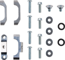WORKS CONNECTION Yamaha 18-181 Radiator Brace Set – Silver for Improved Radiator Support