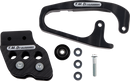 T.M. DESIGNWORKS Chain Guide and Slider Kit for Honda TRX450 - Black HCP-80K-BK