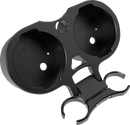LA CHOPPERS T-Bar Gauge Mount - Dual - Black - 1.50" Diameter LA-7398-22B
