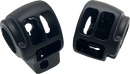 DRAG SPECIALTIES Handlebar Switch Housing Kit - Cruise - Black H07-0773AMB