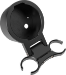 LA CHOPPERS T-Bar Gauge Mount - Single - Black - 1.25" Diameter LA-7398-11B