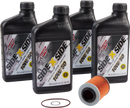 KLOTZ OIL Can-Am SxS 10W/50 V-Twin Oil Change Kit - Part KU-105