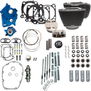 S&S CYCLE 132" Power Package Engine Performance Kit - Chain Drive - Water Cooled - Highlighted Fins - M8 310-1229