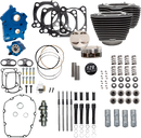 S&S CYCLE 129" Power Package Engine Performance Kit - Chain Drive - Oil Cooled - Highlighted Fins - M8 310-1225