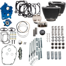 S&S CYCLE 132" Power Package Engine Performance Kit - Chain Drive - Water Cooled - Highlighted Fins - M8 310-1235