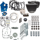 S&S CYCLE 132" Power Package Engine Performance Kit - Gear Drive - Water Cooled - Highlighted Fins - M8 310-1230