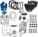 S&S CYCLE 132" Power Package Engine Performance Kit - Gear Drive - Oil Cooled - Highlighted Fins - M8 310-1238