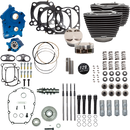 S&S CYCLE 129" Power Package Engine Performance Kit - Gear Drive - Oil Cooled - Highlighted Fins - M8 310-1227