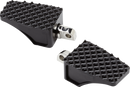 LA CHOPPERS County Line Billet Foot Pegs - Front - Black LA-P100-01B