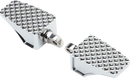 LA CHOPPERS County Line Billet Foot Pegs - Front - Chrome LA-P100-01C