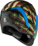ICON Airform™ Old Glory Helmet 3XL with Clear, RST Blue, and Dark Smoke Shields