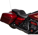 DRAG SPECIALTIES SEATS Freedom Seat - Solar Leather - Black - Smooth - FLH '09-'23 0801-1485