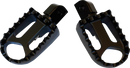 DRAG SPECIALTIES BMX Foot Pegs - Black - Passenger P17-0/6603BMP