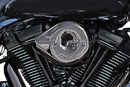 S&S CYCLE Stealth Teardrop Air Cleaner Cover - M8 - Lava Chrome 170-0779