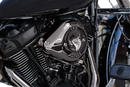 S&S CYCLE Stealth Teardrop Air Cleaner Cover - M8 - Lava Chrome 170-0779
