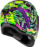 ICON Airform™ Hippy Dippy Purple Helmet (Part No. 0101-16024) for Youth and Compact Riders