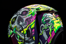 ICON Airform™ Hippy Dippy Purple Helmet (Part No. 0101-16024) for Youth and Compact Riders