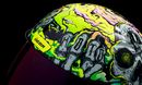 ICON Airform™ Hippy Dippy Purple Helmet (Part No. 0101-16024) for Youth and Compact Riders