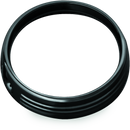 Kuryakyn 7-inch Headlight Trim Ring in Black for Harley Davidson Motorcycles