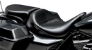 LE PERA Aviator Pillion Pad - Narrow - Smooth - Black - FL '08-'23 LK-017P