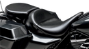 LE PERA Aviator Pillion Pad - Wide - Smooth - Black - FL '08-'23 LK-017PDX