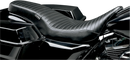 LE PERA Cobra Full-Length Seat - Pleated - Black - FL '08-'24 LK-079PT