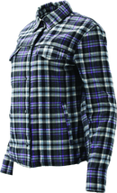 Kuryakyn River Road Cameo Flannel Moto Shirt for Women - Small