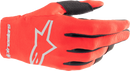 ALPINESTARS Youth Radar Gloves - Mars Red/Silver - Large 3541824-385-L