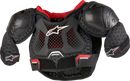 ALPINESTARS Youth Bionic Action Kickstart Chest Guard - Black/Red - 4/6 6740624-13-4/6