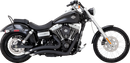 VANCE & HINES 2-into-2 Big Radius Exhaust System - Matte Black 46081