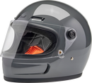 BILTWELL Gringo SV Helmet - Gloss Storm Gray - Medium 1006-109-503