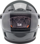 BILTWELL Gringo SV Helmet - Gloss Storm Gray - Medium 1006-109-503