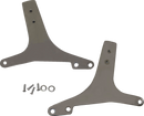 DRAG SPECIALTIES Side Plates - Chrome X08-0009C