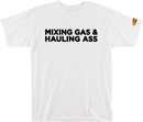 FMF Gass T-Shirt - White - Large by FMF (Part Number: FA21118915WHTLG)