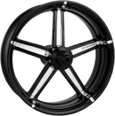PERFORMANCE MACHINE (PM) Formula Front Wheel with Dual Disc and ABS - 21x3.5 inches, Platinum Cut™ for Harley-Davidson 2008+ FLD