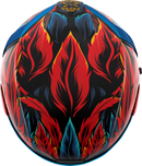ICON Airform™ Fever Dream Blue Motorcycle Helmet 2XL with Fog-Free Shield and Advanced Ventilation