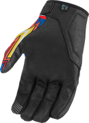 ICON Hooligan™ CE Flyboy Gloves - Blue - 3XL 3301-4714