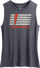 ICON Women's Invasion Stripe™ Tank Top - Antique Denim - Medium 3031-4219