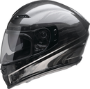 Z1R Jackal Helmet Patriot Stealth 3XL by Z1R with Drop-Down Sun Visor and Advanced Ventilation