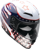 Z1R Jackal Helmet Patriot Red/White/Blue Medium 0101-15414